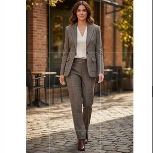 Alanni by Donny Brook VTG Women’s Business Casual Suit Lined Wool EUC SZ 6